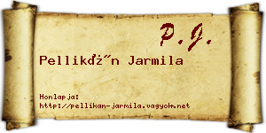 Pellikán Jarmila névjegykártya